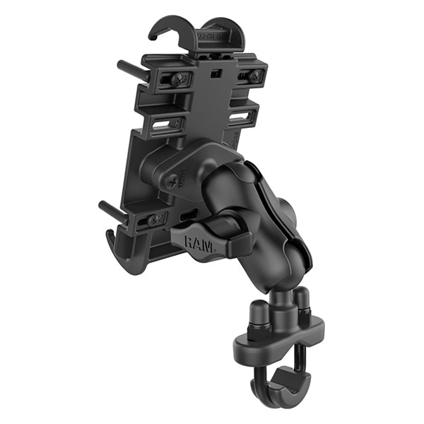 RAM MOUNTS QUICK - GRIP PHONE HOLDER WITH SHORT ARM - Driven Powersports Inc.793442008955RAM - B - 149Z - A - PD3