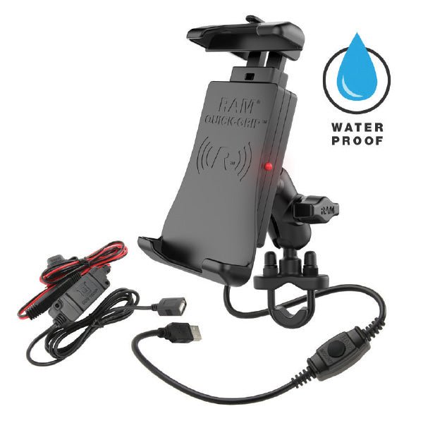 RAM MOUNTS QUICK - GRIP WIRELESS CHARGER (RAMB149Z - A - UN14W - V7M) - DRIVEN Canada's Powersports 793442009297RAMB149Z - A - UN14W - V7M