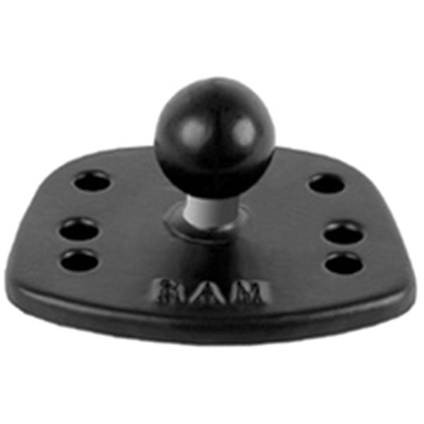RAM MOUNTS RAM MARINE ELECTRONIC ADAPTER BASE (RAM - B - 107 - 1B) - DRIVEN Canada's Powersports 793442110733RAM - B - 107 - 1B
