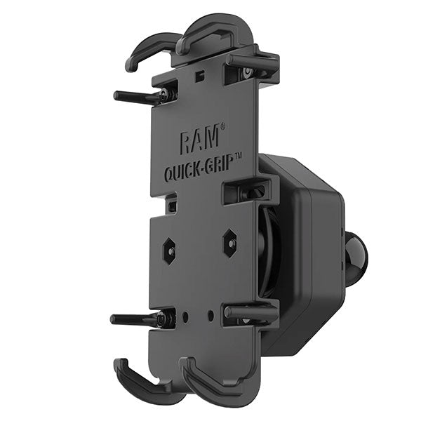 RAM Mounts RAM Quick - Grip XL Phone Holder With Vibe - Safe Adapter & Ball (RAM - HOL - PD4 - 462B) - DRIVEN Canada's Powersports RAM-HOL-PD4-462B