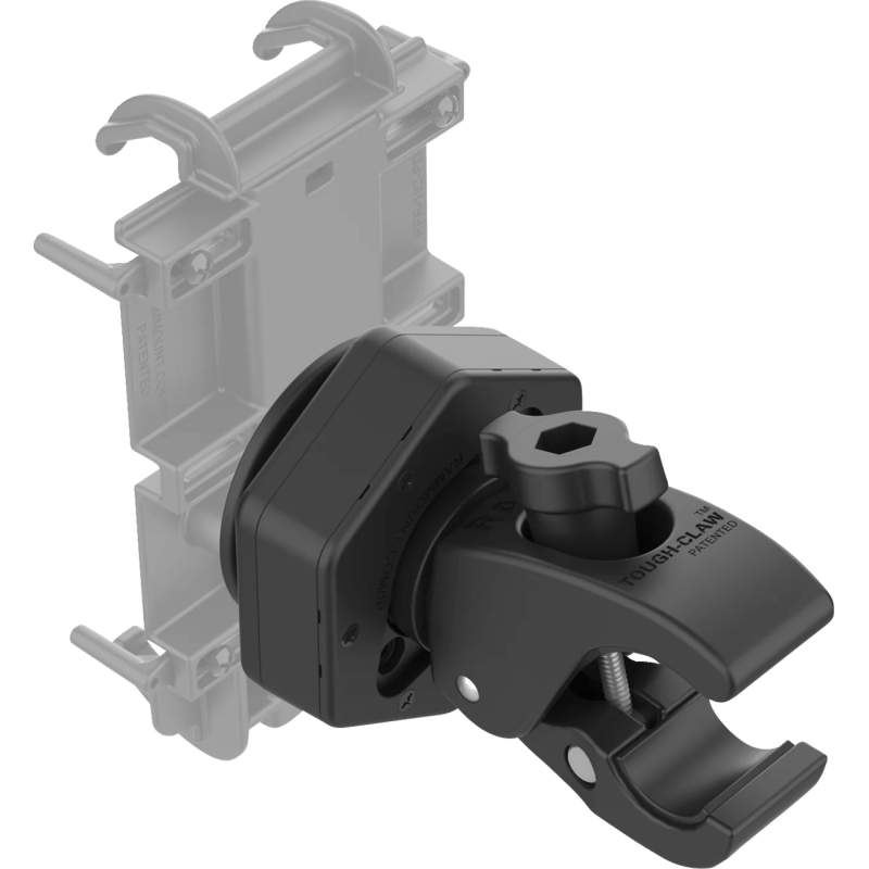 RAM Mounts RAM Tough - Claw Small Clamp Base With Vibe - Safe Adapter (RAP - 400 - 462NPT) - DRIVEN Canada's Powersports RAP-400-462NPT