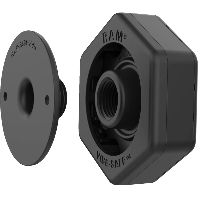 RAM Mounts RAM Vibe - Safe With NPT Adapter For 2 - Hole Holders (RAP - 462NPT) - DRIVEN Canada's Powersports RAP-462NPT