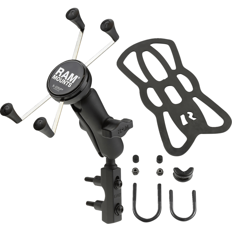 RAM Mounts RAM X - Grip Large Phone Mount With Vibe - Safe & Reservoir Base (RAM - B - 174 - UN10 - 462) - DRIVEN Canada's Powersports RAM-B-174-UN10-462