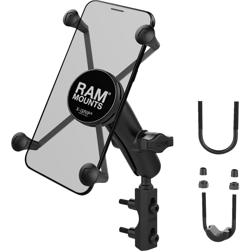 RAM Mounts RAM X - Grip Large Phone Mount With Vibe - Safe & Reservoir Base (RAM - B - 174 - UN10 - 462) - DRIVEN Canada's Powersports RAM-B-174-UN10-462