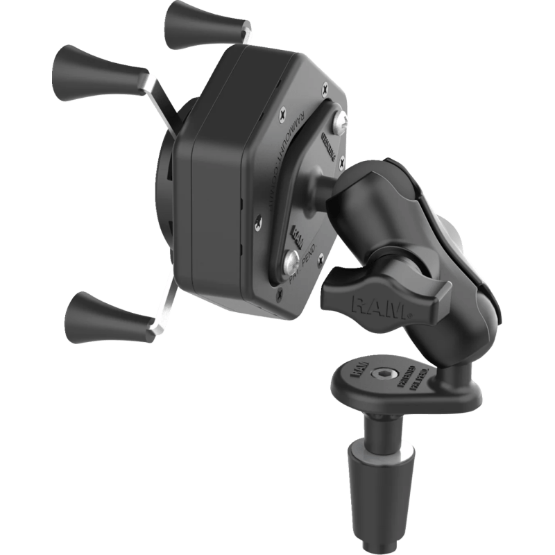 RAM Mounts RAM X - Grip Phone Mount With Vibe - Safe & Fork Stem Base (RAM - B - 176 - A - UN7 - 462) - DRIVEN Canada's Powersports RAM-B-176-A-UN7-462