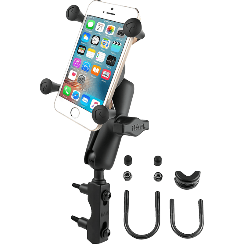 RAM Mounts RAM X - Grip Phone Mount With Vibe - Safe & Reservoir Base (RAM - B - 174 - UN7 - 462) - DRIVEN Canada's Powersports RAM-B-174-UN7-462