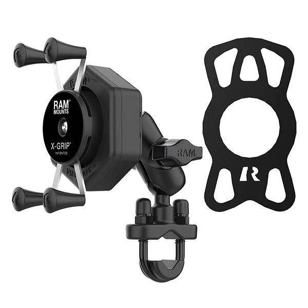 RAM Mounts RAM X - Grip Phone Mount With Vibe - Safe & U - Bolt Base - DRIVEN Canada's Powersports RAM-B-149Z-A-UN7-462