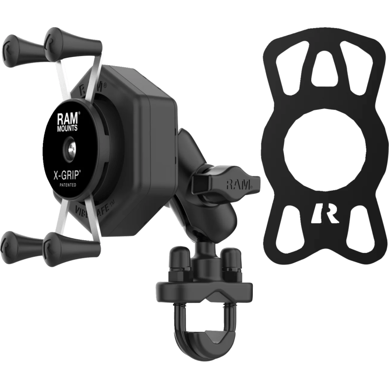 RAM Mounts RAM X - Grip Phone Mount With Vibe - Safe & U - Bolt Base - DRIVEN Canada's Powersports RAM-B-149Z-UN7-462