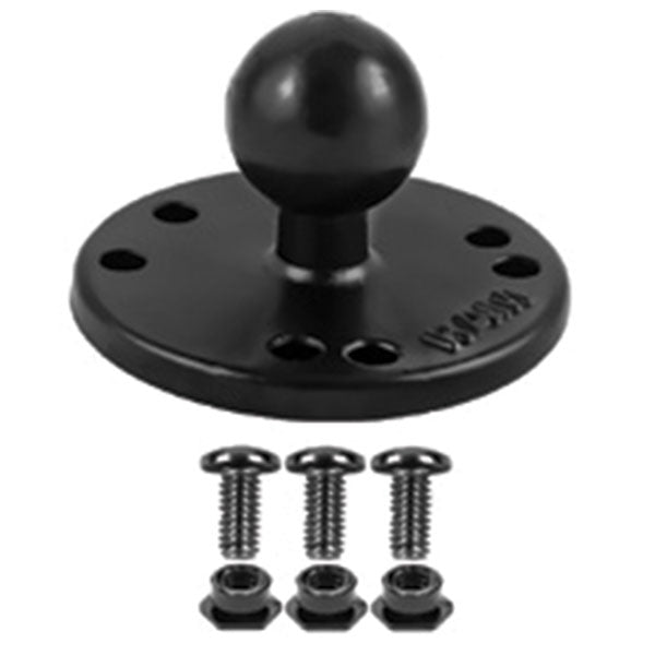RAM MOUNTS ROUND BASE & BALL (RAM - B - 202 - G2U) - DRIVEN Canada's Powersports 793442001031RAM - B - 202 - G2U