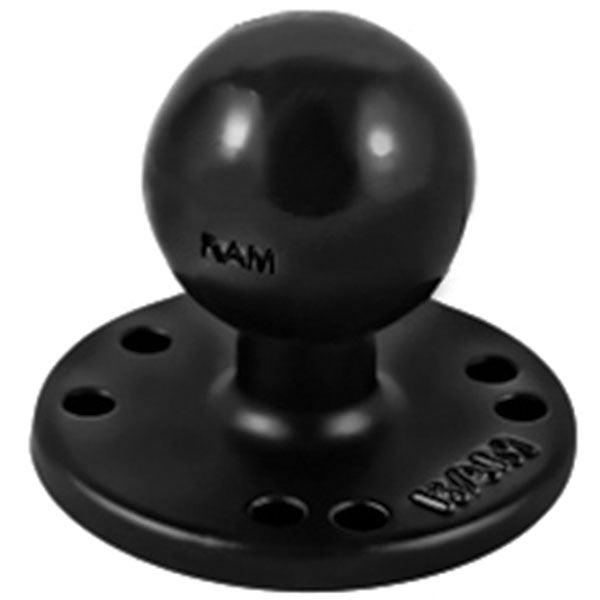 RAM MOUNTS ROUND BASE WITH BALL (RAM - 202 - G4U) - DRIVEN Canada's Powersports 793442932618RAM - 202 - G4U