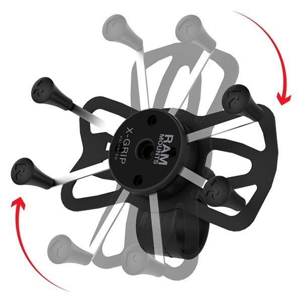 RAM Mounts X - Grip Large Phone Mount With Tough - Strap Handlebar Base - DRIVEN Canada's Powersports 793442026072RAP-460-UN10U