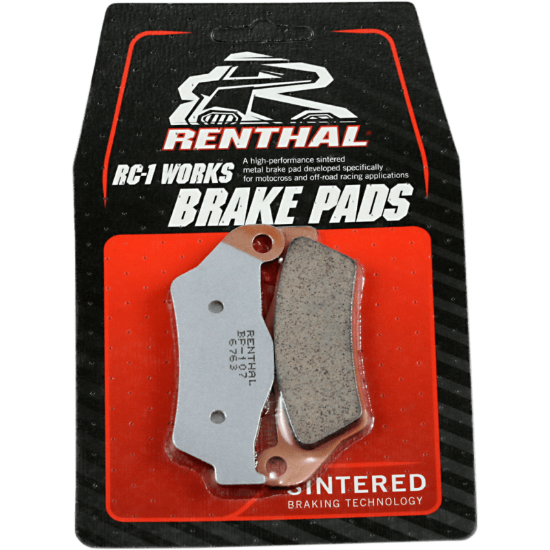 RENTHAL BP - 107 RC - 1 WORKS BRAKE PAD SET MX RENTHAL - Driven Powersports Inc.765442095174BP - 107