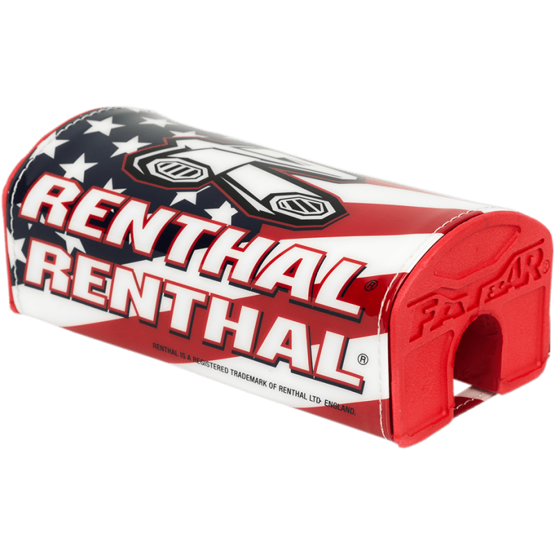 RENTHAL FATBAR BAR PAD USA FLAG/RED FOAM P320 - Driven Powersports Inc.765442157902P320