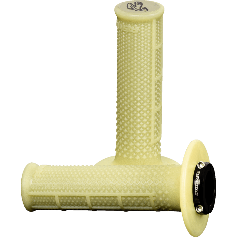 RENTHAL MX R - WORKS LOCK - ON GRIP ARAMID TAPERED/HALF WAFFLE (G240) - DRIVEN Canada's Powersports G240