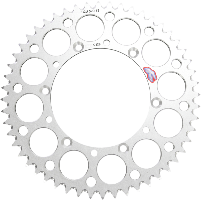 RENTHAL SPROCKET 112U-520-52 Silver Front - Driven Powersports
