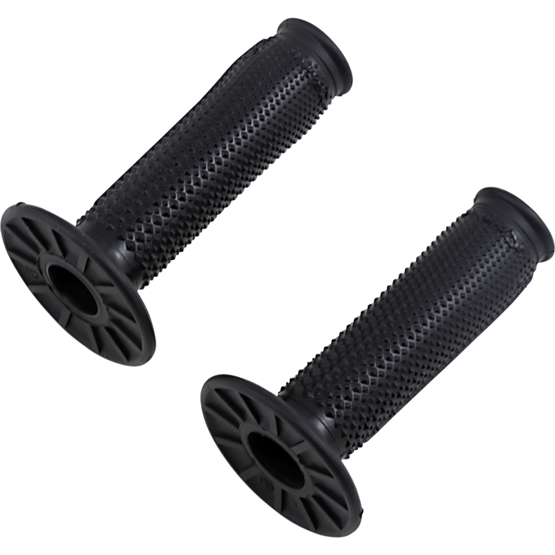 RENTHAL ULTRA TACKY HALF WAFFLE GRIPS DUAL COMPOUND TAPERED ON BK - Driven Powersports Inc.765442152143G198