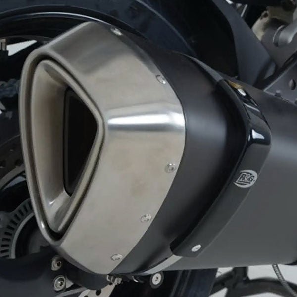 R&G EXHAUST PROTECTOR (EP0016BK) - DRIVEN Canada's Powersports EP0016BK