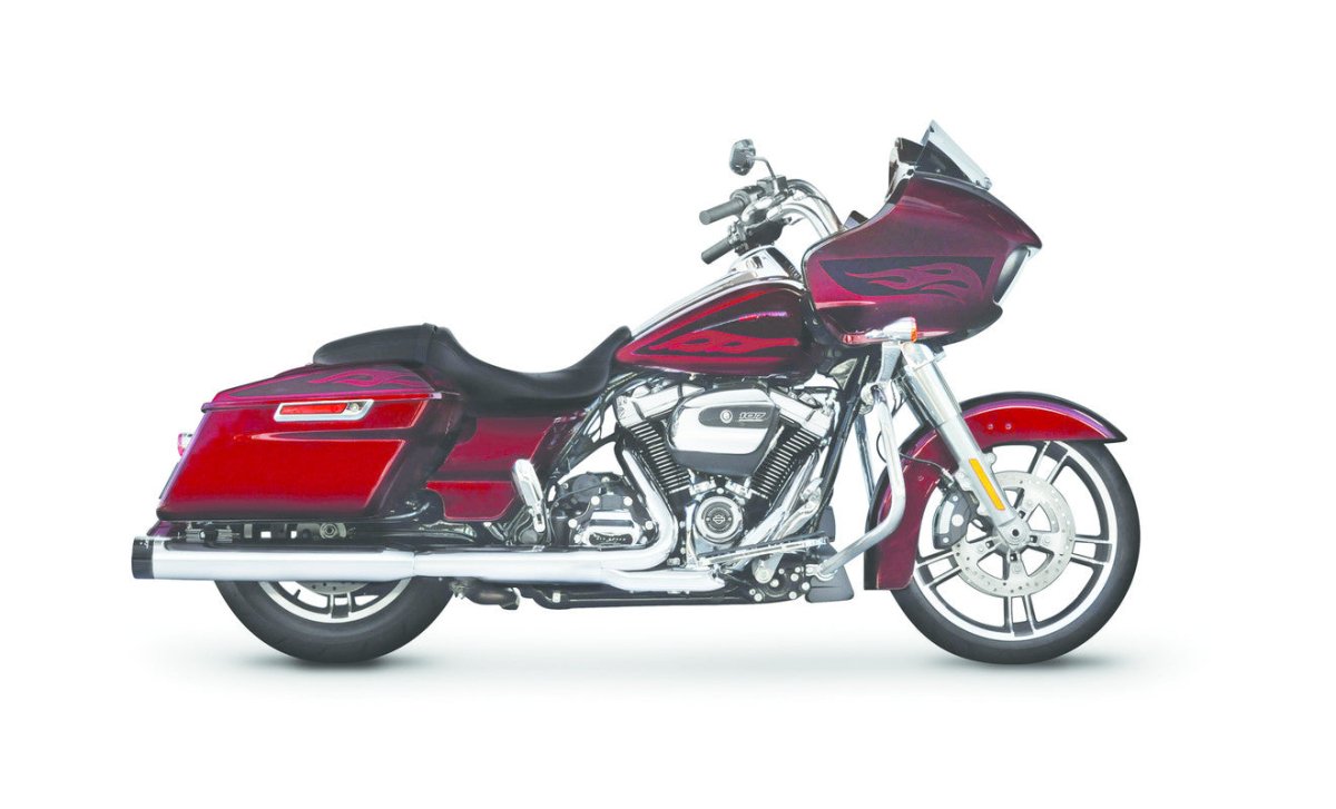 RINEHART RACING 17 - 23 FLH 4"SO MUFFLERS END CAPS - Driven Powersports Inc.500 - 0106