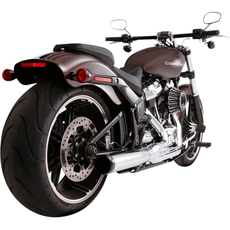 RINEHART RACING 18 - 21 SOFTAIL 2:1 FS CHROME EC FIT 1 - Driven Powersports Inc.200 - 0202