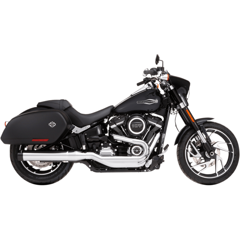 RINEHART RACING 18 - 23 FLSB 4" SLIP - ON CHROME EC - Driven Powersports Inc.500 - 1230