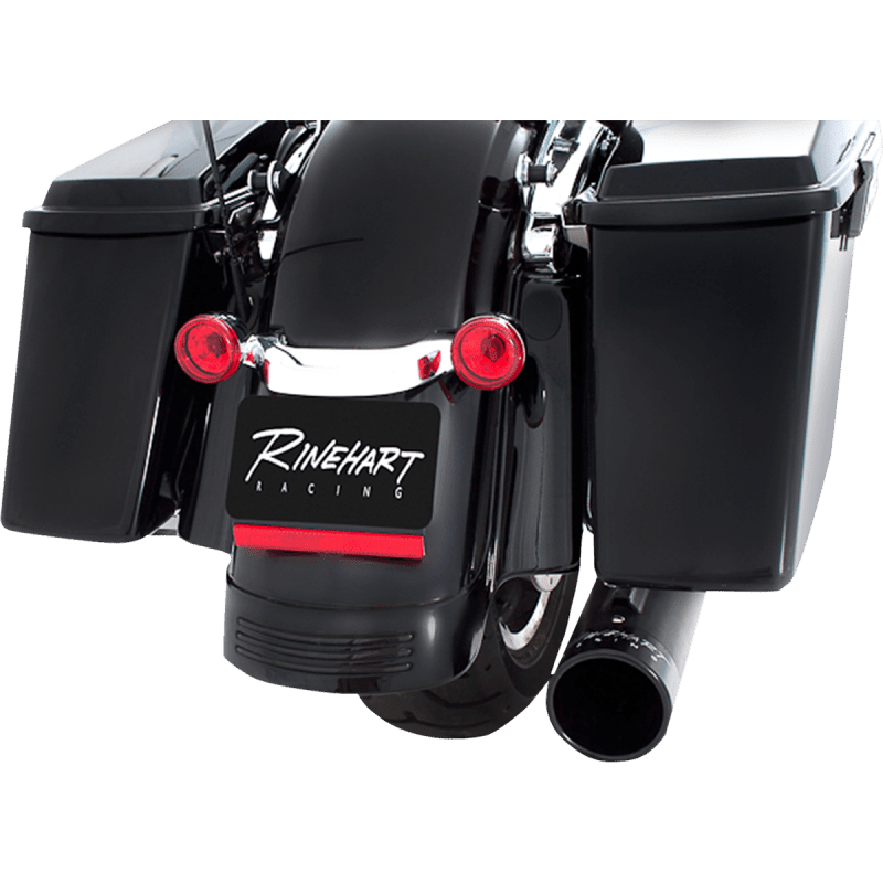 RINEHART RACING 95 - 08 FLH 2:1 SYSTEM END CAP - Driven Powersports Inc.200 - 0105