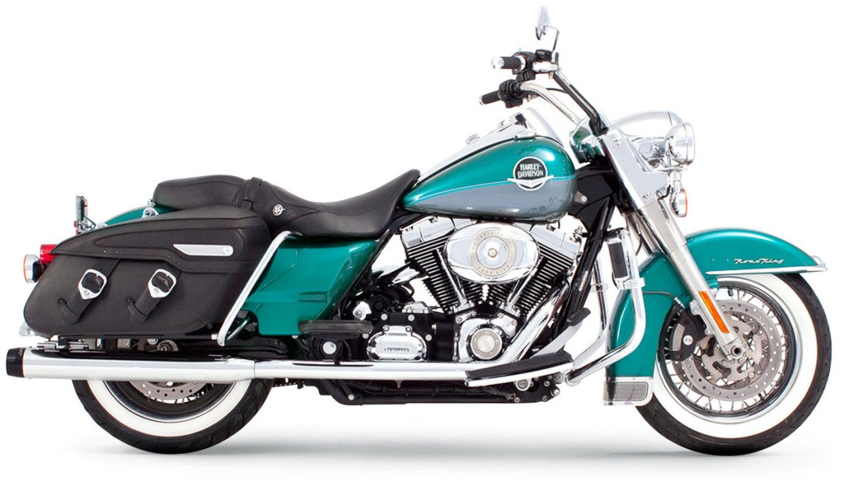 RINEHART RACING 95 - 08 FLH TRUE DUAL 3.5" TIPS - Driven Powersports Inc.100 - 0102