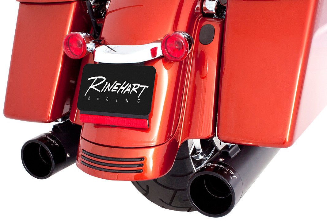 RINEHART RACING 95 - 16 FLH 4" SO MUFFLERS END CAPS - Driven Powersports Inc.500 - 0103