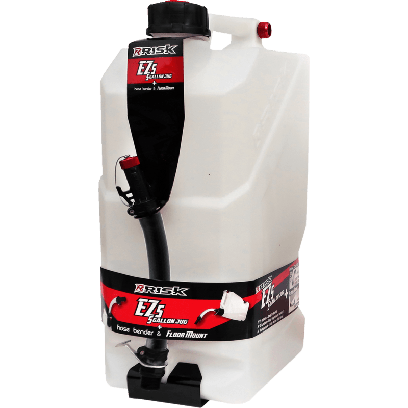 Risk Racing EZ5 Utility JUG 5 GAL Spout/Mount - DRIVEN Canada's Powersports 85004014210514210