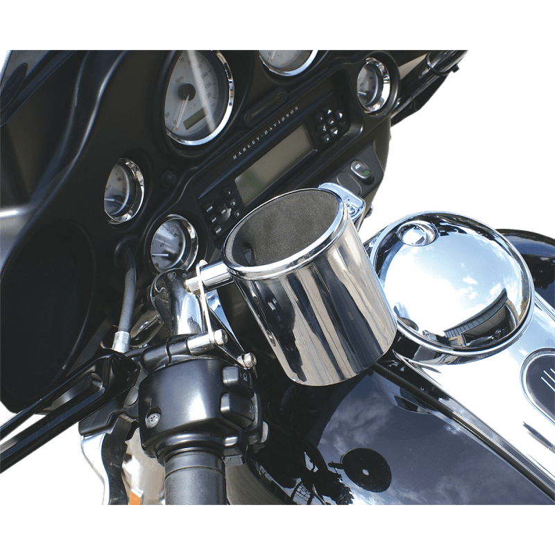 RIVCO PRODUCTS CUP HOLDER CHROME Application Shot - Driven Powersports