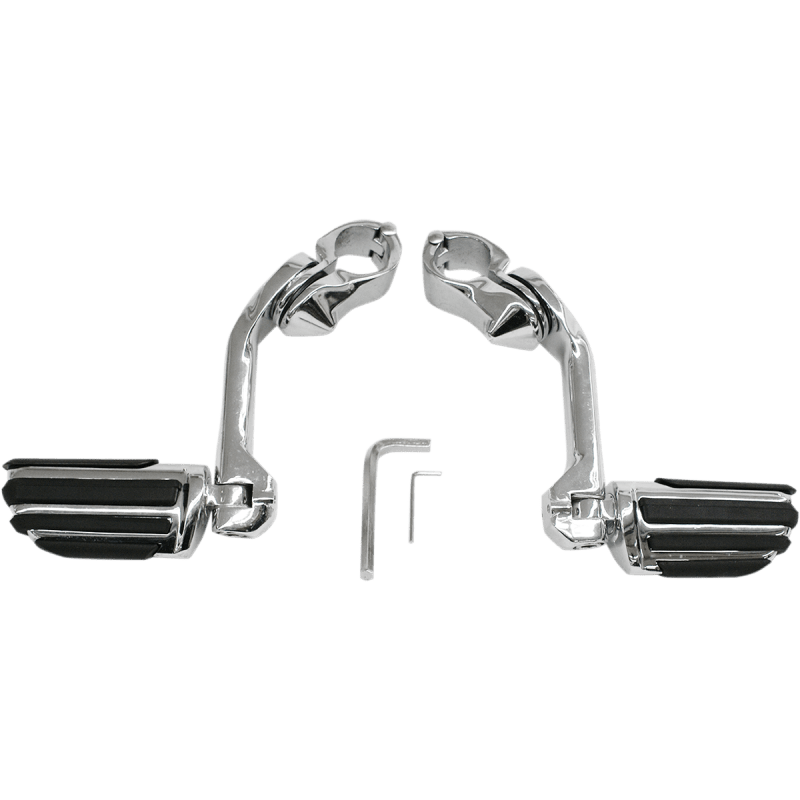 RIVCO PRODUCTS - MV120 - HIGHWAY PEGS CHROME - Driven Powersports Inc.MV120