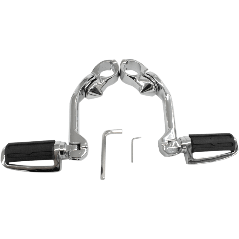 RIVCO PRODUCTS - MV125 - HIGHWAY PEGS CHROME - Driven Powersports Inc.MV125