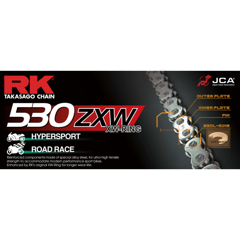 RK CHAIN GG530ZXW X 120 (GG530ZXW - 120) - DRIVEN Canada's Powersports 681319476924GG530ZXW - 120