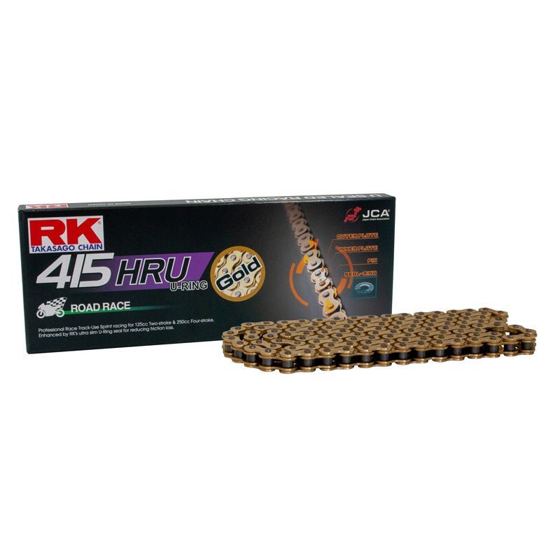 RK GB415HR CHAIN 120 (GOLD) (GB415HRU - 120) - Driven Powersports Inc.GB415HRU - 120