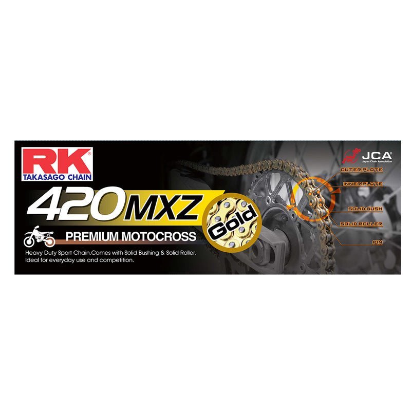RK GB420MXZ CHAIN 120 (GOLD) - Driven Powersports Inc.681319433958GB420MXZ - 120