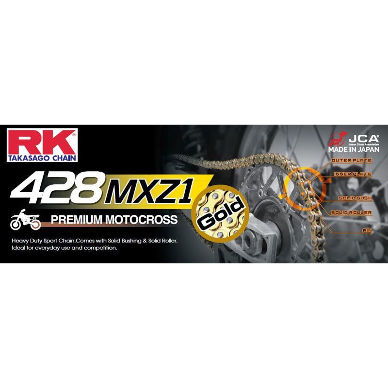RK GB428MXZ1 CHAIN (GB428MXZ1 - 130) - Driven Powersports Inc.04235301GB428MXZ1 - 130