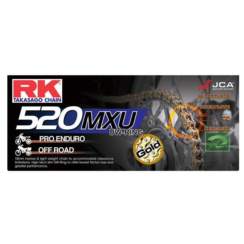RK GB520MXU X 100 CHAIN (GB520MXU - 100) - Driven Powersports Inc.0425500GB520MXU - 100