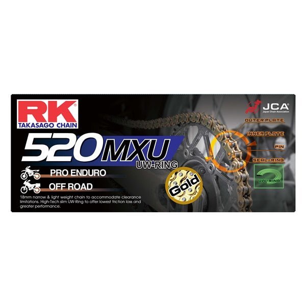 RK GB520MXU X 100 CHAIN (GB520MXU - 100) - Driven Powersports Inc.0425500GB520MXU - 100