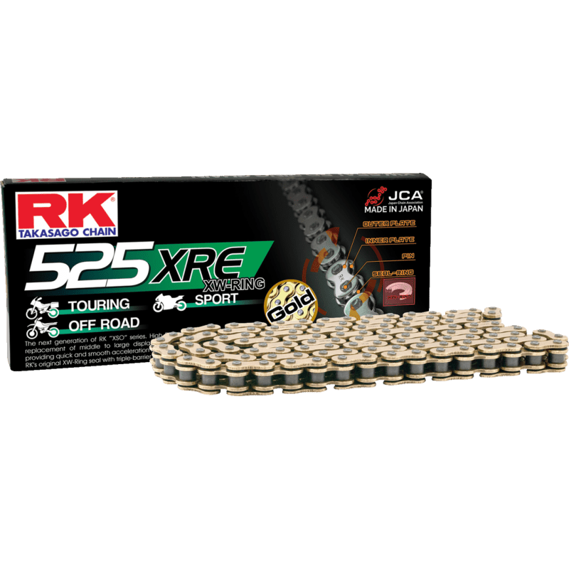 RK GB525XRE - 110 Chain Gold - DRIVEN Canada's Powersports GB525XRE-110