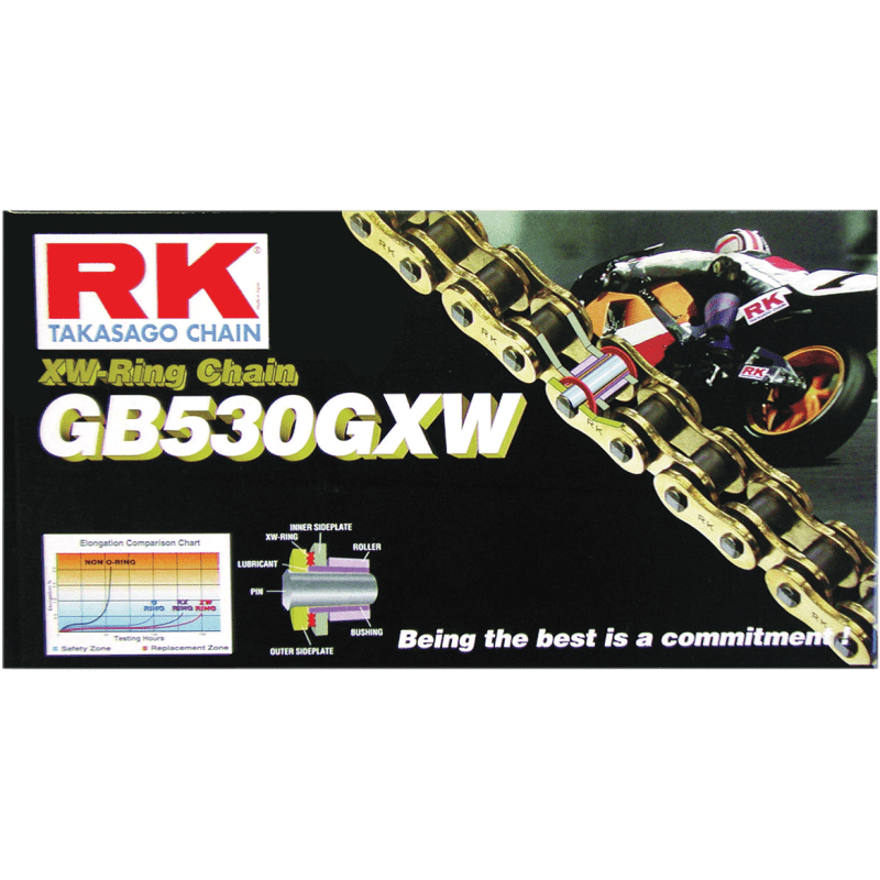 RK GB530GXW CHAIN 110 (GOLD) - Driven Powersports Inc.681319439219GB530GXW - 110