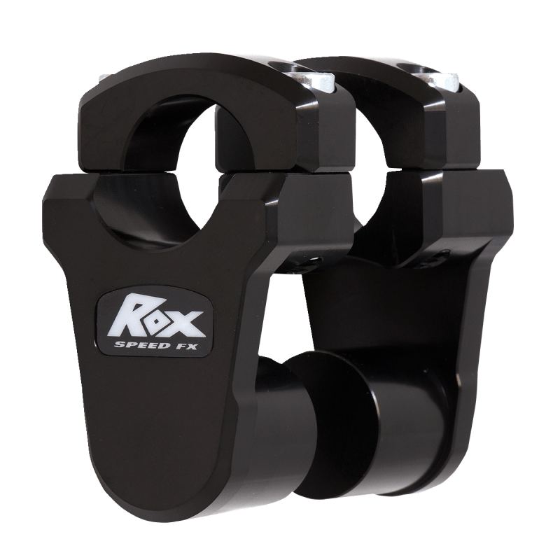 ROX SPEED FX INDN CFTN & RDMSTR 2" PVT BAR RISERS MCHN FNSH NTRL ALM Front - Driven Powersports