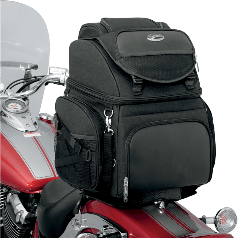SADDLEMEN BR3400 BACKREST SEAT SISSY BAR BAG (3515 - 0107) - DRIVEN Canada's Powersports 3515 - 0107