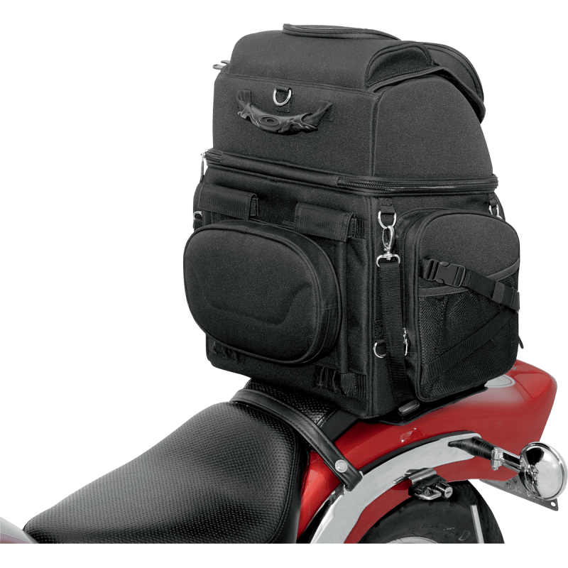 SADDLEMEN BR3400 BACKREST SEAT SISSY BAR BAG (3515 - 0107) - DRIVEN Canada's Powersports 3515 - 0107