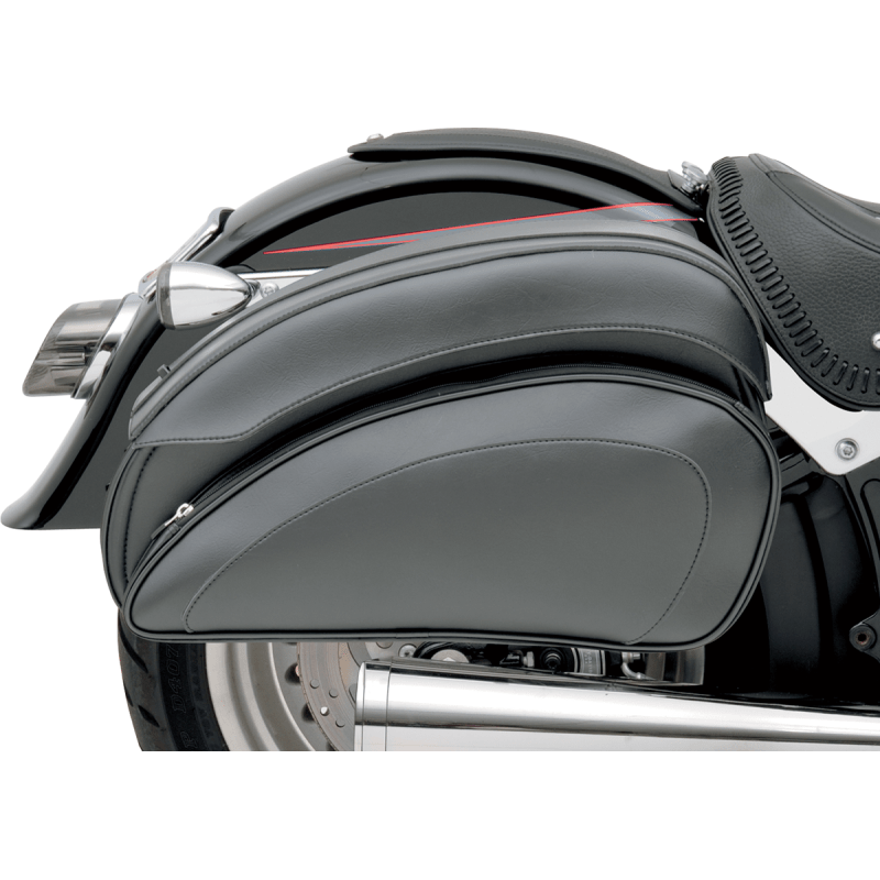 SADDLEMEN S - BAG DELUXE CSTM W/HRDW (3501 - 0718) - DRIVEN Canada's Powersports 3501 - 0718