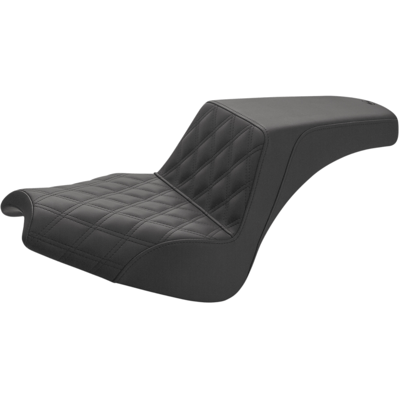 SADDLEMEN STEP UP SEAT FRONT LATTICE/REAR SMOOTH BLACK CHIEF (I21 - 04 - 172) - DRIVEN Canada's Powersports I21 - 04 - 172