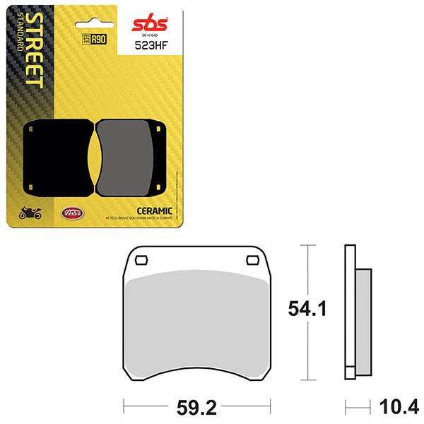 SBS ATV/UTV CERAMIC BRAKE PAD (6190523108) - DRIVEN Canada's Powersports 6190523108