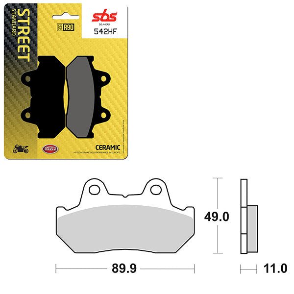 SBS ATV/UTV CERAMIC BRAKE PAD (6190542108) - DRIVEN Canada's Powersports 6190542108