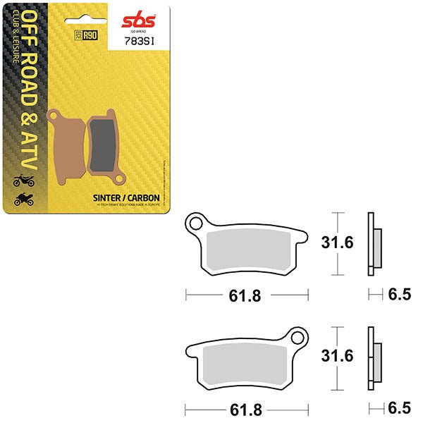 SBS ATV/UTV SINTER BRAKE PAD (6240783108) - DRIVEN Canada's Powersports 6240783108