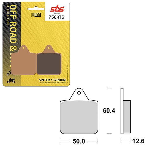 SBS ATV/UTV SINTER BRAKE PAD (6460756108) - DRIVEN Canada's Powersports 6460756108