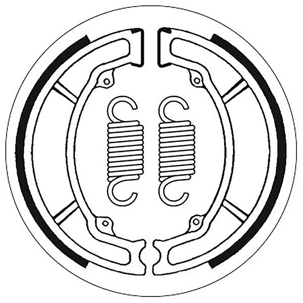 SBS BRAKE SHOES WITH SPRINGS (1519189) - DRIVEN Canada's Powersports 1519189