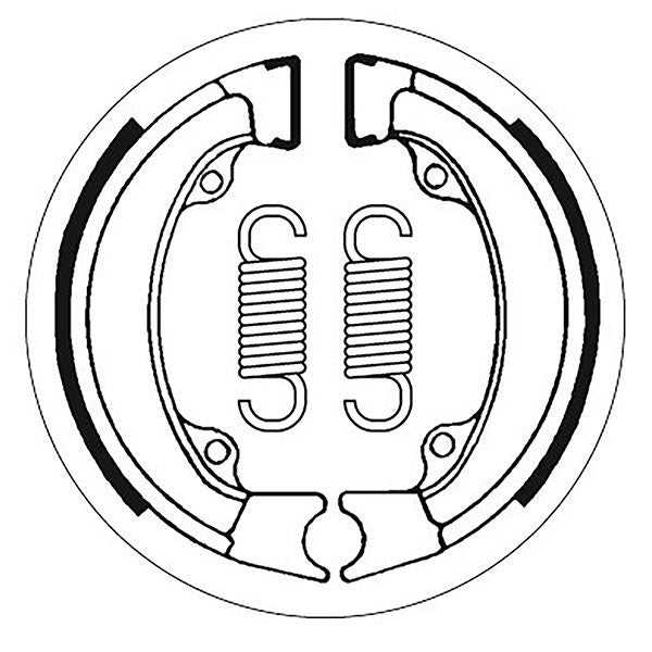 SBS BRAKE SHOES WITH SPRINGS (5192011100) - DRIVEN Canada's Powersports 5192011100